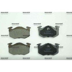 FREN BALATA 206  98-09 / 106 II 96-01 / 205 83-98 / ZX 91-97 ARKA DİSK 11mm