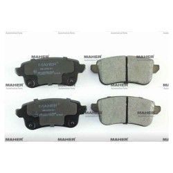 FREN BALATA MEGANE IV 16= / TALISMAN 15= (ELEKTRONİK EL FRENLİ) ARKA