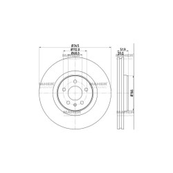 FREN DİSKİ A6 / A7 / Q5 10=