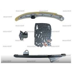 EKSANTRİK ZİNCİR SETİ COROLLA 04-06 / 06= 1.4 DİZEL / AURIS / YARIS 1NDTV (4 PARÇA) (5 VİTES ARAÇLAR İÇİN)