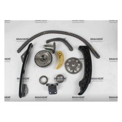 EKSANTRİK ZİNCİR SETİ COROLLA 06= / AURIS 07= 1.6 BENZİNLİ 1ZRFE (10 PARÇA) + (CVVT DİŞLİ)