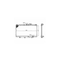 RADYATÖR SU ACCORD  98-02 M-T BRAZING