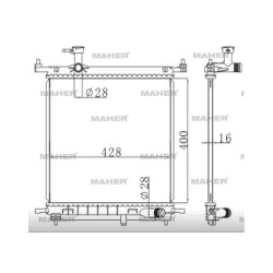 RADYATÖR SU MICRA 10= 1.2 MANUAL / BENZİNLİ M-T BRAZING