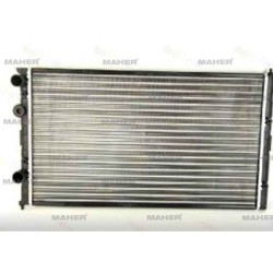 RADYATÖR SU POLO CLASSIC / CADDY / IBIZA / CORDOBA 97-01 AFT-AKL-1Y-AEY (628mm) MEKANİK