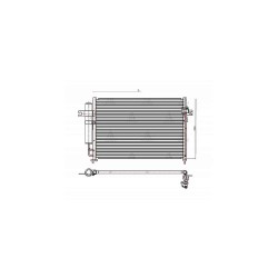 RADYATÖR KLİMA GETZ 03-11 BENZİNLİ