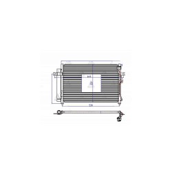 RADYATÖR KLİMA GETZ 03-11 DİZEL BRAZING