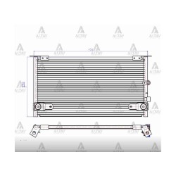 RADYATÖR KLİMA HILUX 01-05 BRAZING