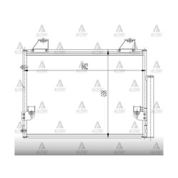 RADYATÖR KLİMA HILUX 06-11 BRAZING