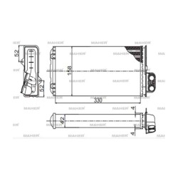 RADYATÖR KALORİFER MASTER II  98-03 MEKANİK