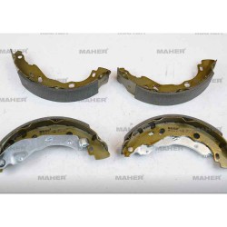 FREN BALATA CLIO IV 12= / C-ELYSEE 12= / 301 12= / C3 II 09-16 / C3 III 16= / CLIO II 00-08 / LOGAN 12= / SANDERO 08= /  DS3 15-19 / MATRIX 01-10 /  MICRA 10-15 K13 / NOTE 13= / 208 I 16=  LEVYELİ PABUÇ ARKA