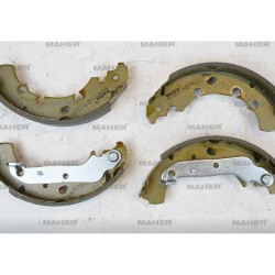 FREN BALATA FIESTA IV  96-02 ABSLI / FIESTA V 02-08 / MAZDA 2 03-07 LEVYELİ PABUÇ ARKA