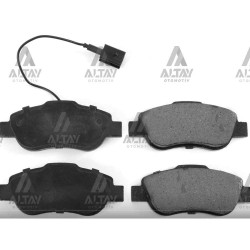 FREN BALATA LINEA 07= / G.PUNTO 05= / FIORINO 07= / BIPPER 07= LEVYELİ YAYLI PABUÇ ARKA