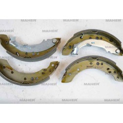 FREN BALATA C2 03-09 / C3 I 02-10 / LOGAN I 04-10 / LOGAN II 13-17 / SANDERO 15= LEVYELİ PABUÇ ARKA