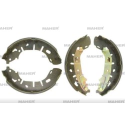 FREN BALATA DOBLO III 10= / DOBLO III KAMYONET 10= LEVYELİ YAYLI PABUÇ ARKA