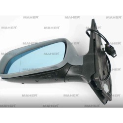 AYNA DIŞ DİKİZ GOLF4 / BORA 98-03 ELEKTRİKLİ, MAVİ CAM SOL