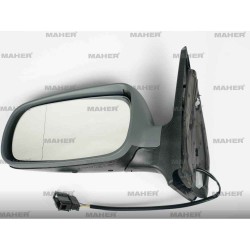 AYNA DIŞ DİKİZ GOLF4 / BORA 98-03 ELEKTRİKLİ, BEYAZ CAM SOL