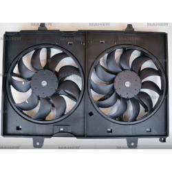 FAN SU RADYATÖR XTRAIL 08-13 2.0 DCI KOMPLE ÇİFTLİ