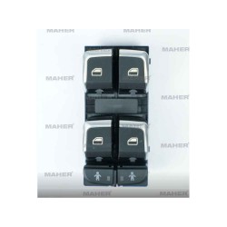 DÜĞME CAM AÇMA A6 / A7 / Q3 11-18 (DÖRTLU) KROMLU