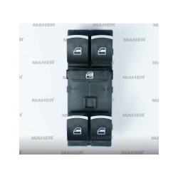 DÜĞME CAM AÇMA GOLF6 / PASSAT / JETTA / TIGUAN 10= (DÖRTLU) KROMLU