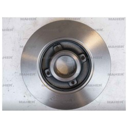 FREN DİSKİ 307 00-07 / 207 06-12 / C4 04-09 / DS3 09-13 ARKA DÜZ ABSLİ PORYALI RULMANSIZ 249-4