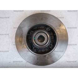 FREN DİSKİ 308 07-13 / C4 04-09 / DS4 11= / ARKA DÜZ ABSLİ PORYALI RULMANLI 249-4