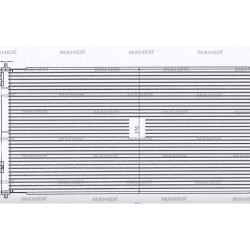 RADYATÖR KLİMA TRANSIT CONNECT 02-13 1.8TDCI  BRAZING