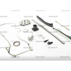 EKSANTRİK ZİNCİR SETİ ASTRA H / J / CORSA C / D / E / MERIVA B / TIGRA B / LINEA / DOBLO / EGEA / PUNTO / FIORINO / 500 1.3 / CITROEN NEMO / BIPPER / BIPPER TEPEE 1.3 HDI (14 PARÇA) ( EKSANTRİK FLANŞLI+ KEÇELİ FUL SET) Z13DTJ-Z13DTH-A13DTE-A13DTR-Z13DTE