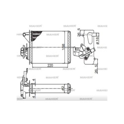 RADYATÖR KALORİFER UNO 70  94-00 MEKANİK