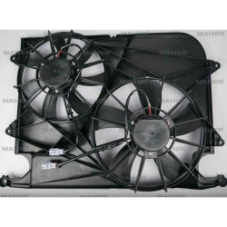 FAN MOTORU (SU+ KLIMA)RADYATÖR DAVLUMBAZLI ÇİFTLİ CHEVROLET CAPTIVA C100 2.0D 2006-2012 / ANTARA