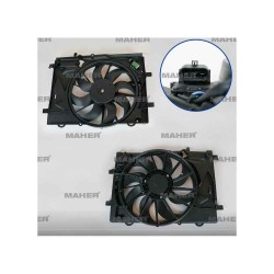 FAN RADYATÖR AVEO T300 HB-SEDAN DAVLUMBAZLI REZISTANSLI 1.2-1.4