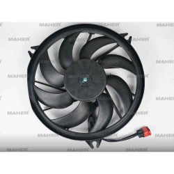 FAN RADYATÖR 206 98-06 / 1.4 HDI-1.4 16V-1.6 HDI-1.6 16V DAVLUMBAZLI KIRMIZI SOKET
