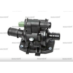 TERMOSTAT FIESTA VI 08-12 / C3 I 02-09 / 207 06-12 / BIPPER 07= / NEMO 07= / 1007 06= / 107 05-14 / 206 01-13 / 307 00-07 / 1.4HDI DV4TED 70HP KOMPLE CONTALI SENSÖRLÜ 83°C