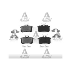 FREN BALATA CROSSLAND / CROSSLAND X / MEGANE II / 307 / C3 / C4 / GOLF4 / BORA 99-05 (KALINLIK 17mm) ARKA CİVATALI