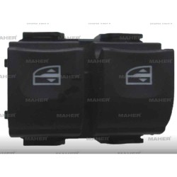 DÜĞME CAM AÇMA CLİO IV / SEMBOL / CAPTUR / KANGOO / SANDERO / LODGY / DOKKER (ÇİFTLİ) BEYAZ IŞIK SOL