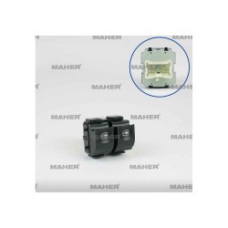 DÜĞME CAM AÇMA CLİO IV / SYMBOL / CAPTUR / SANDERO / LODGY / DOKKER (ÇİFTLİ) BEYAZ IŞIK SOL