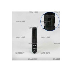 DÜĞME CAM AÇMA 207 / C3 PİCASSO (ÇİFTLİ) AYNA AYAR DÜĞMELİ SOL