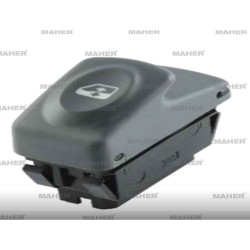 DÜĞME CAM AÇMA KANGOO / MEGANE I / CLİO (TEKLİ) 6 PİN GRİ Y.M