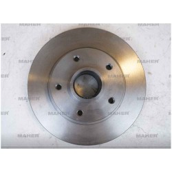 FREN DİSKİ FLUENCE 09-16 / MEGANE III 08-15 / MEGANE IV 16= / ARKA DÜZ ABSLİ PORYALI RULMANSIZ 260