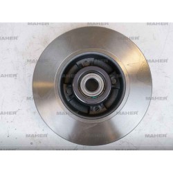 FREN DİSKİ MEGANE II 02-08 / CLIO III 05-12 ABSLİ PORYALI RULMANLI ARKA DÜZ 240-4