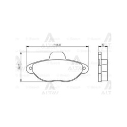 FREN BALATA PUNTO 00-12 / PANDA 03= ÖN