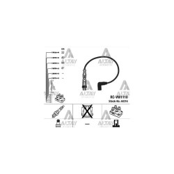 BUJİ KABLOSU TAKIM GOLF5 / GOLF6 / JETTA / PASSAT 04= CBZB-BMY-BLG-CAXA 1.2 TSİ-1.4 TSİ (RC-VW1110)