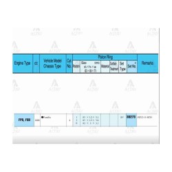 SEGMAN 626  92-97 2.0 /   83.50mm / FS / 0.50 TAKIM