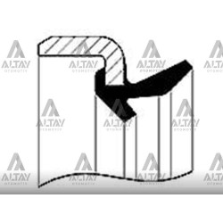 KEÇE TEKER PORYA (AKS)  RENAULT-12 48.70x58x9.10  ARKA