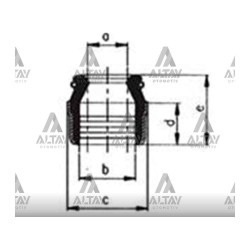 SUPAP LASTİĞİ DOBLO / FIORINO / ALBEA / PALIO / LINEA / ASTRA / CORSA / 1.3MJTD 16v (6x8,80x11,7x9,5)