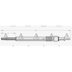 KIZDIRMA BUJİSİ (ISITMA) SPRINTER / VITO / C200 / E200 11.5V. KIZDIRMA BUJİSİ (ISITMA) SPRINTER / VITO / C200 / E200 11.5V.