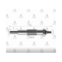 KIZDIRMA BUJİSİ (ISITMA) CANTER 659 EURO3 23V.