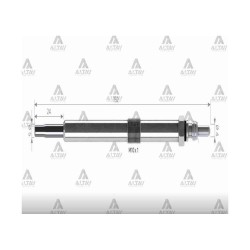 KIZDIRMA BUJİSİ (ISITMA) MASTER / TRAFFIC 2.2 - 2.5 DCI / OPEL MOVANO 2.2 DCI 11V.