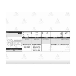 PİSTON TAKIM 323 1.6L /  90-97 / 78.00mm / B6Y2 / STD