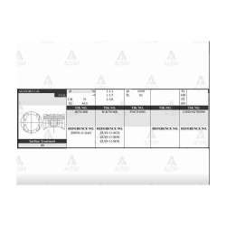 PİSTON TAKIM 323 1.5L /  99-03 / 78.50mm / ZL / 0.50