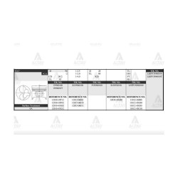 PİSTON TAKIM PICKUP 2.7L / 89-97 / 96.00mm / TD27 / STD PİSTON TAKIM PICKUP 2.7L / 89-97 / 96.00mm / TD27 / STD